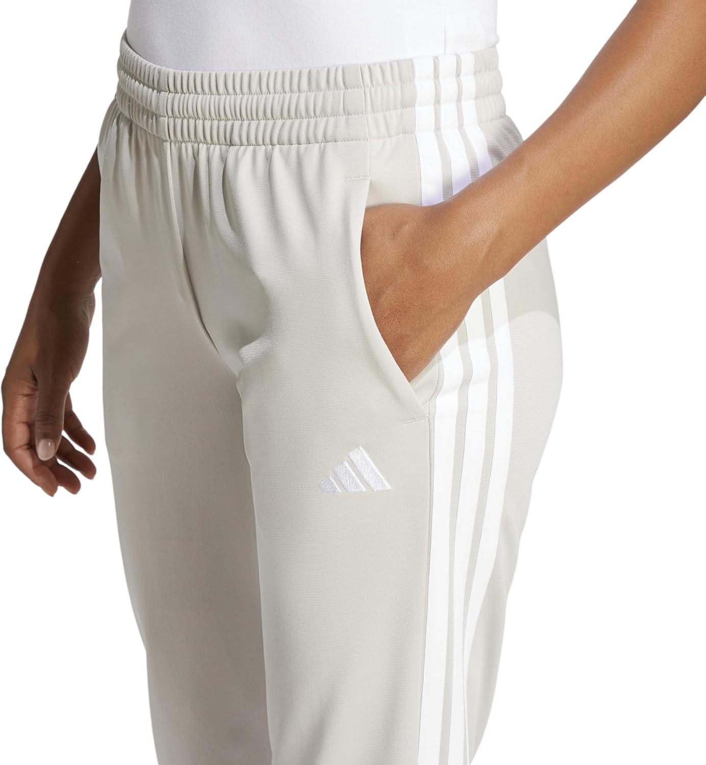 imageadidas Originals Womens Tricot 3Stripes Track PantsWonder AluminaWhite