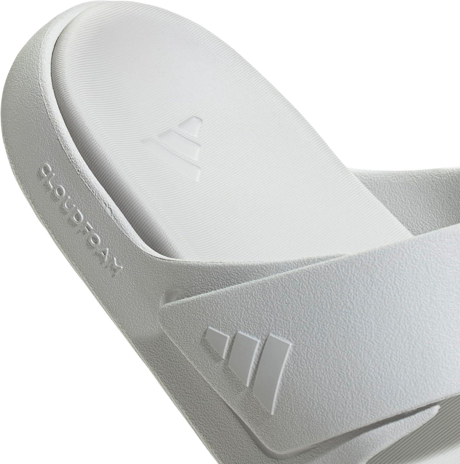 imageadidas UnisexAdult Znscape Slide SandalCrystal WhiteCrystal WhiteDash Grey