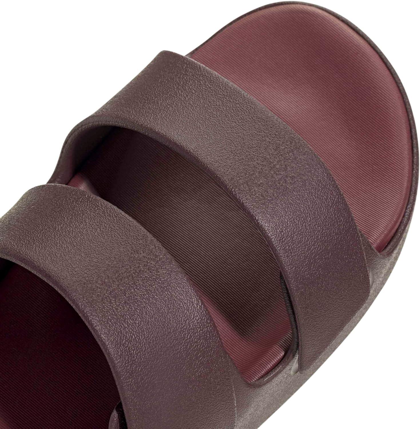 imageadidas UnisexAdult Znscape Slide SandalMaroonShadow RedMaroon