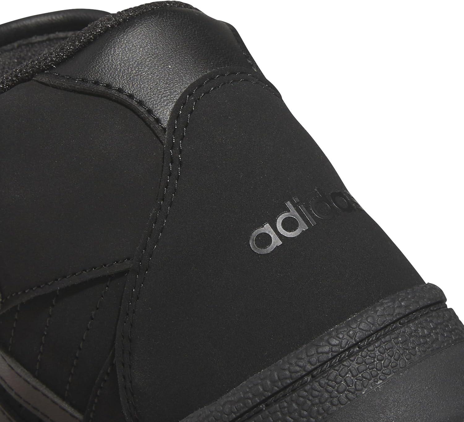 imageadidas UnisexChild Break Start Mid Top SneakerBlackBlackBlack