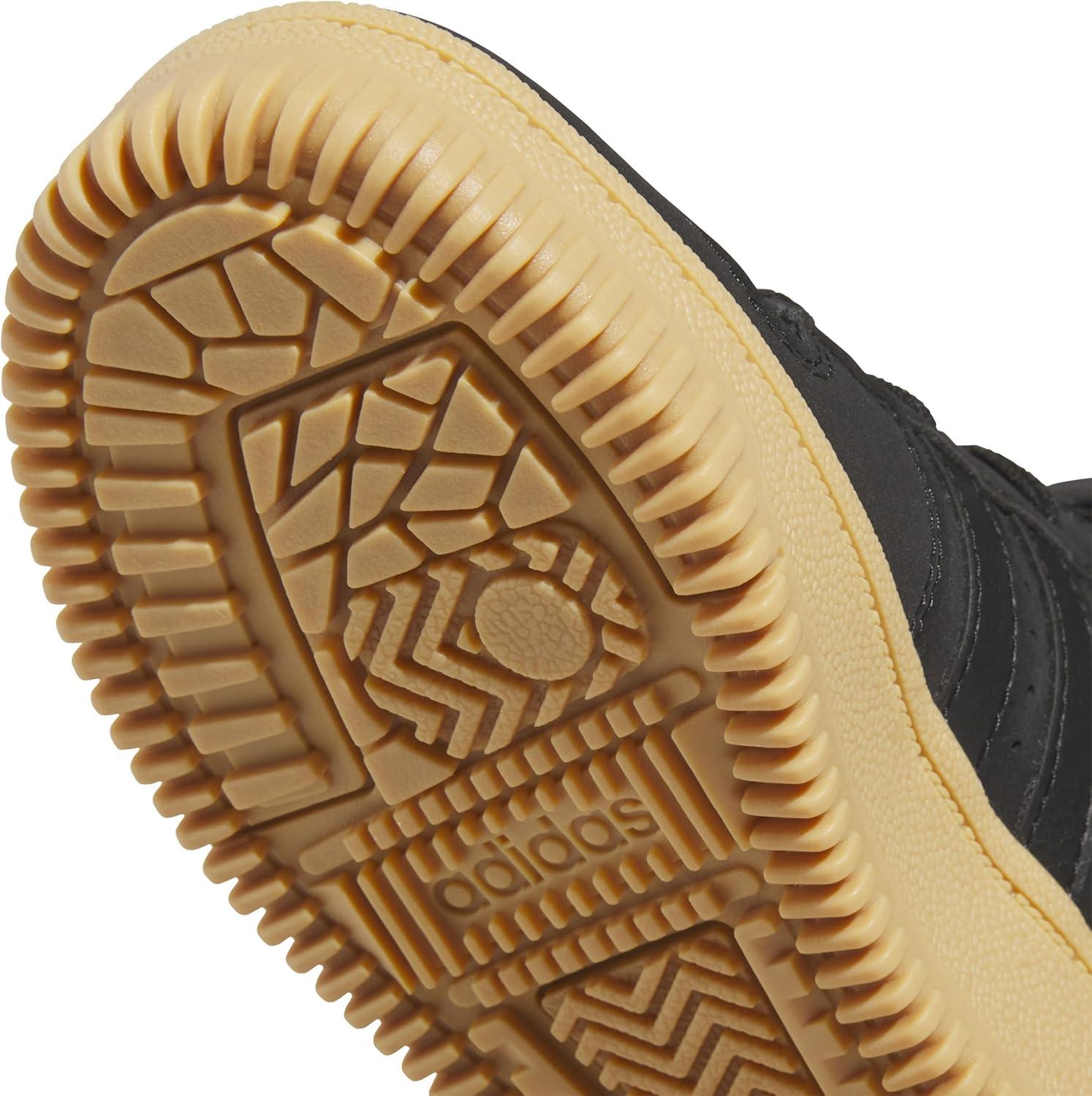 imageadidas UnisexChild Break Start Mid Top SneakerBlackCarbonGum