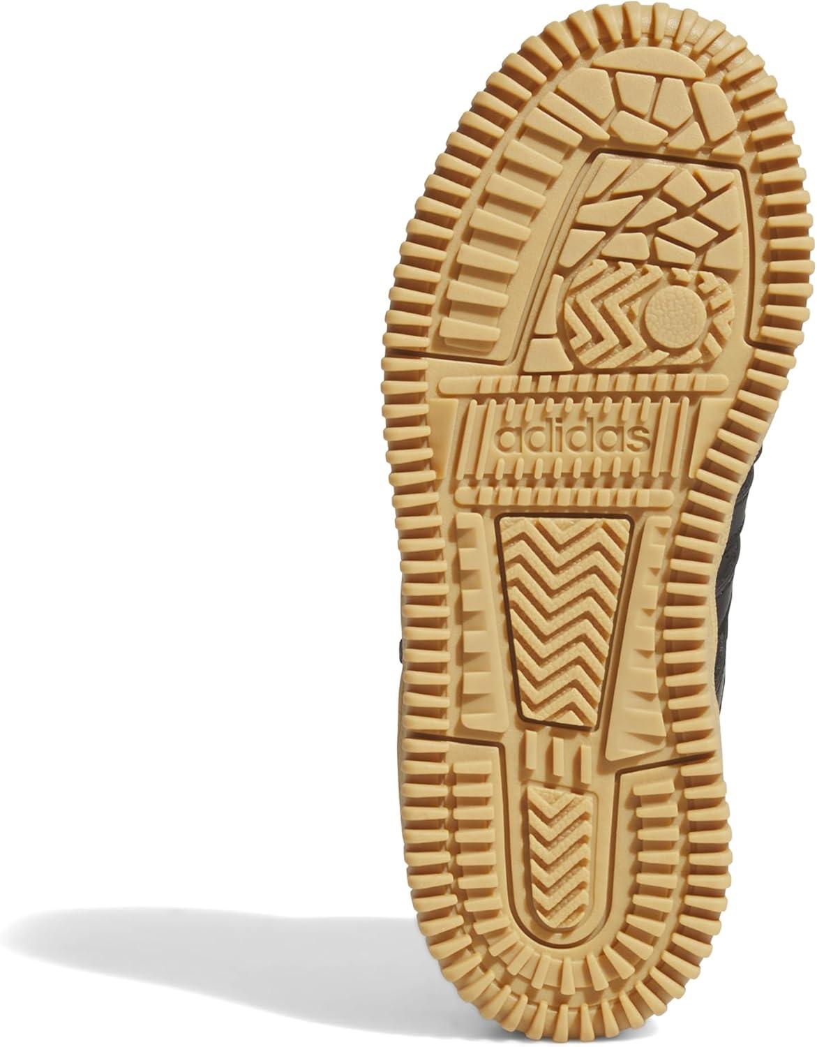 imageadidas UnisexChild Break Start Mid Top SneakerBlackCarbonGum