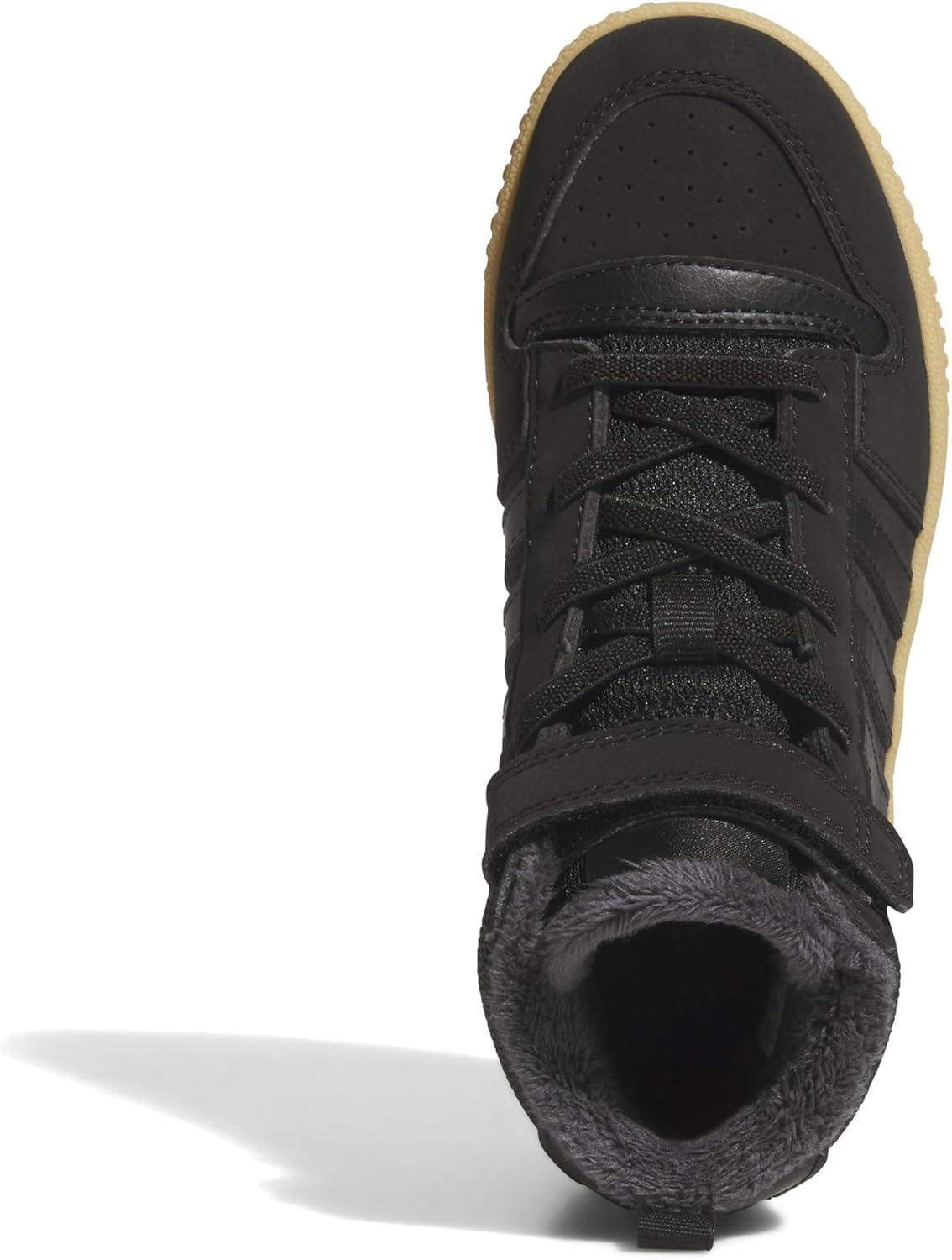 imageadidas UnisexChild Break Start Mid Top SneakerBlackCarbonGum