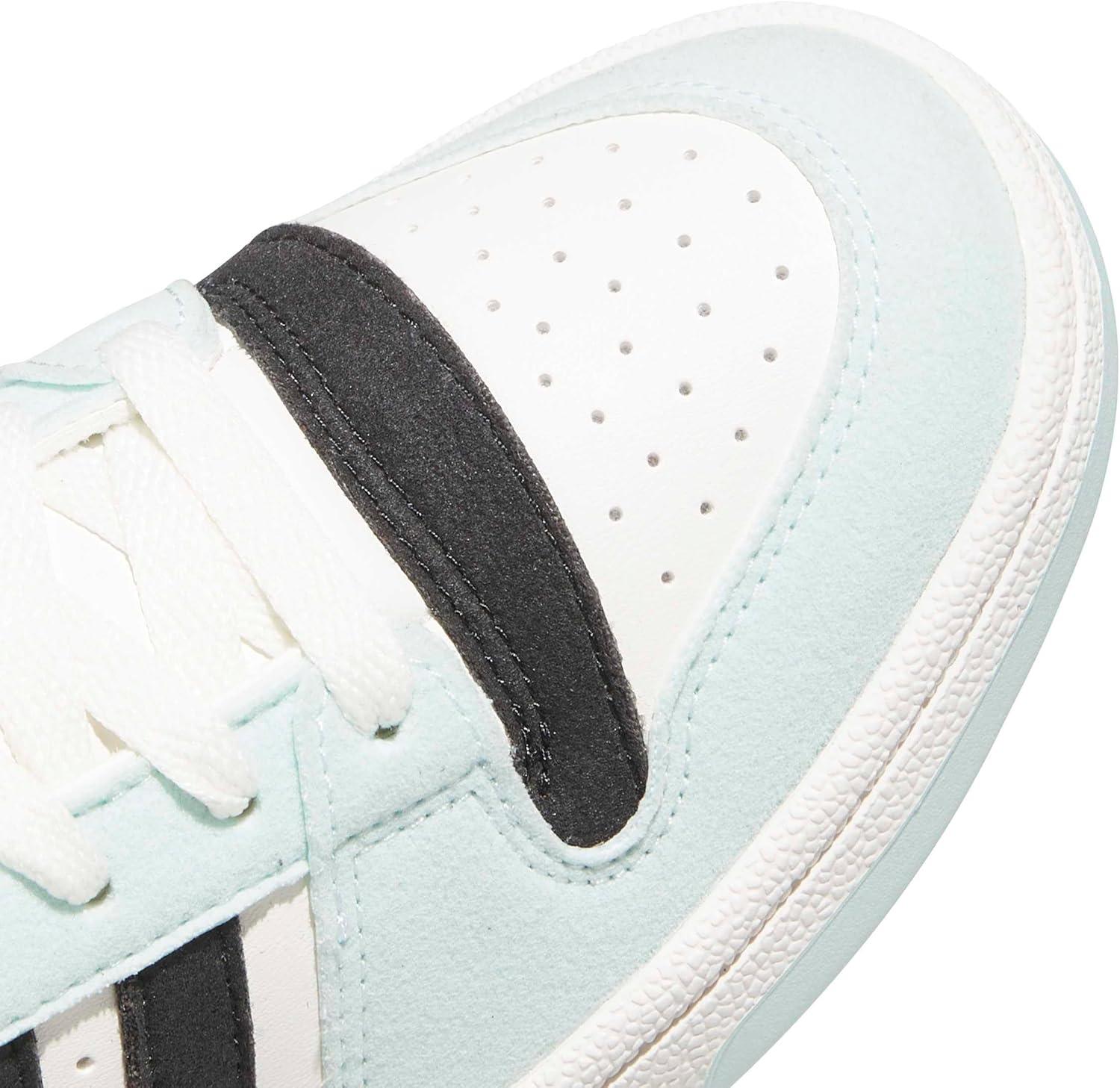 imageadidas UnisexChild Break Start Mid Top SneakerHalo MintBlackWhite