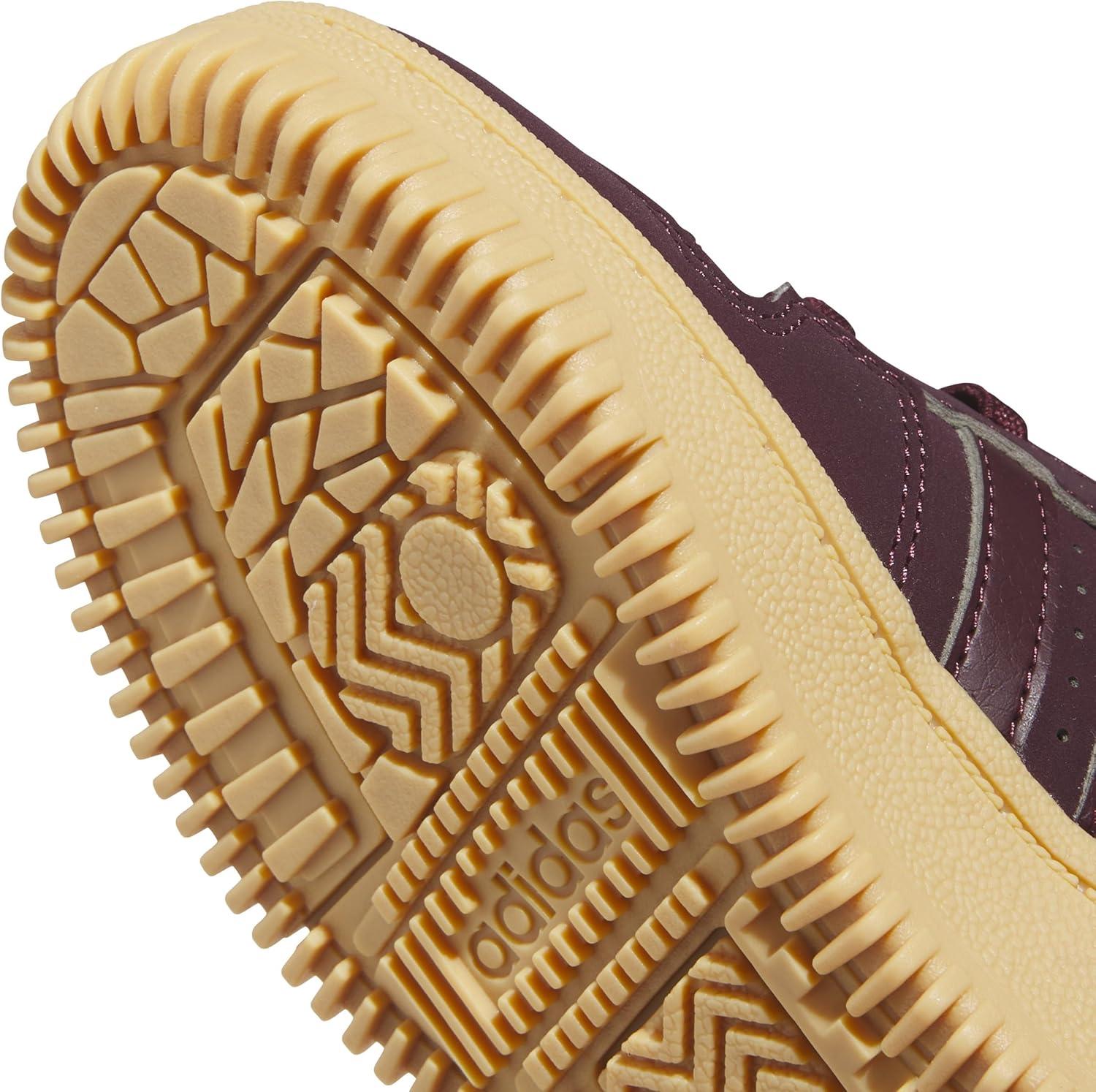 imageadidas UnisexChild Break Start Mid Top SneakerMaroonCollegiate BurgundyGum