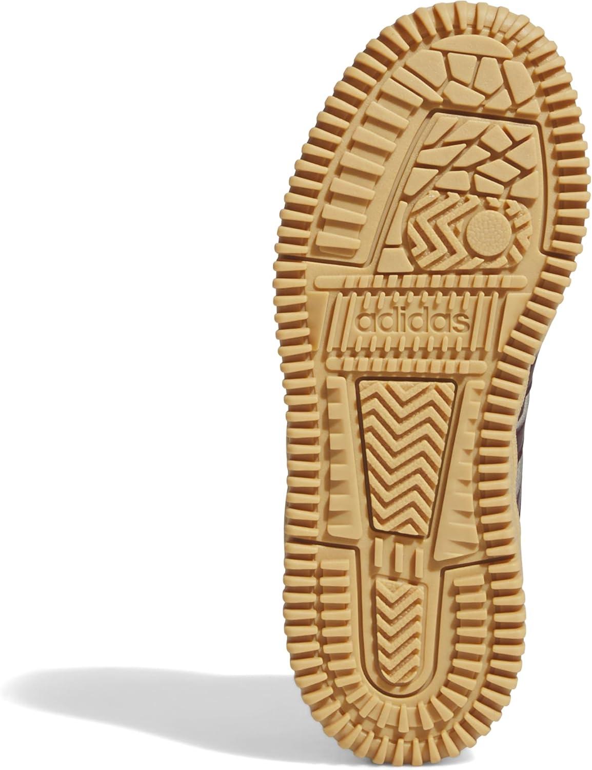 imageadidas UnisexChild Break Start Mid Top SneakerMaroonCollegiate BurgundyGum