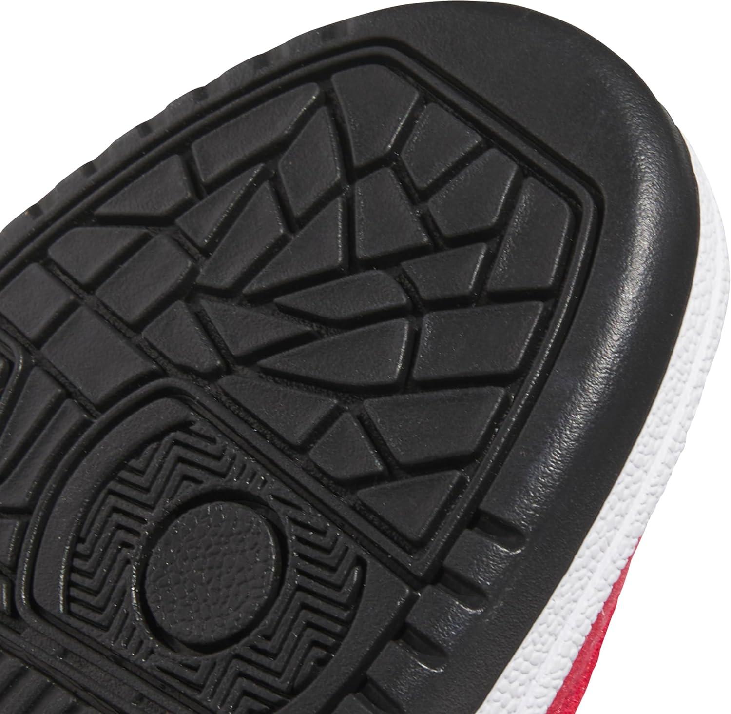 imageadidas UnisexChild Break Start Mid Top SneakerTeam Power RedBlackWhite