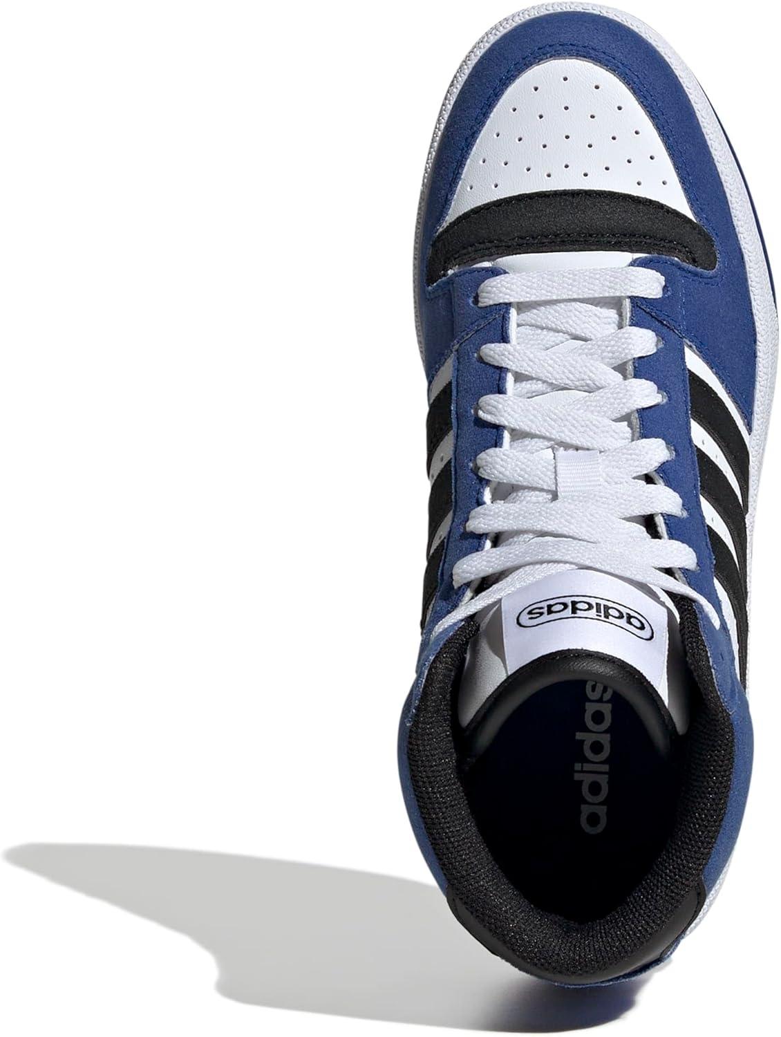 imageadidas UnisexChild Break Start Mid Top SneakerTeam Royal BlueBlackWhite