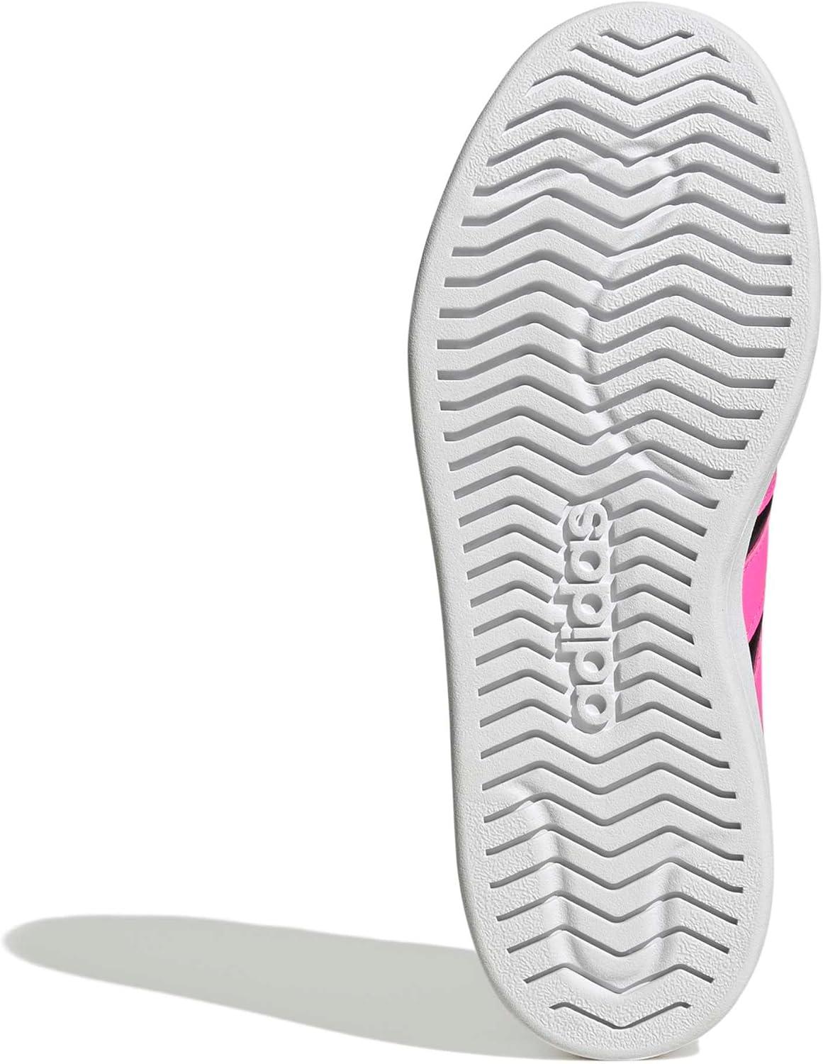 imageadidas UnisexChild Streetalk SneakerBlackLucid PinkWhite