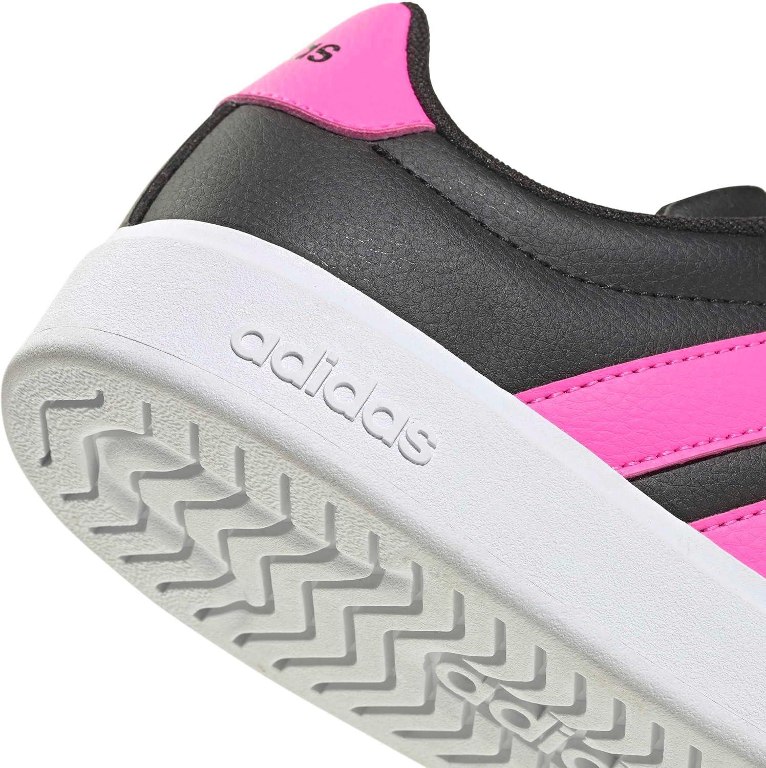 imageadidas UnisexChild Streetalk SneakerBlackLucid PinkWhite