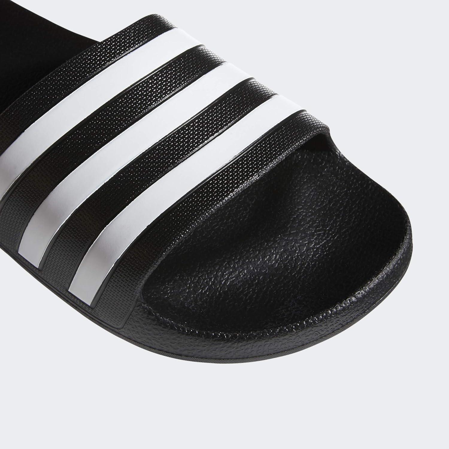 imageadidas Womens Adilette SandalCore BlackWhiteCore Black