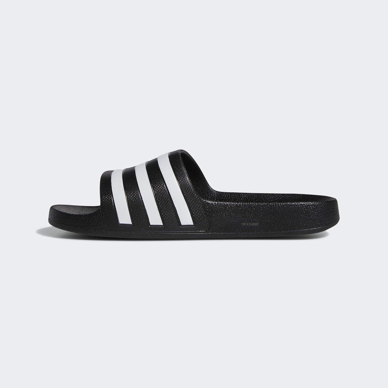 imageadidas Womens Adilette SandalCore BlackWhiteCore Black