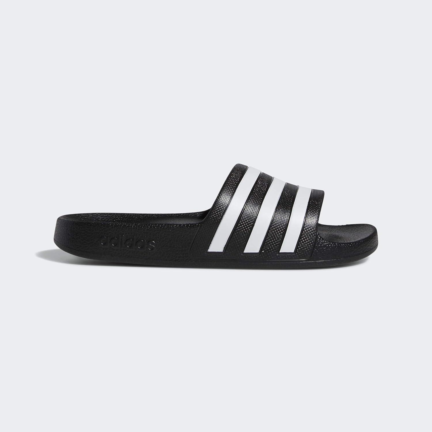 imageadidas Womens Adilette SandalCore BlackWhiteCore Black