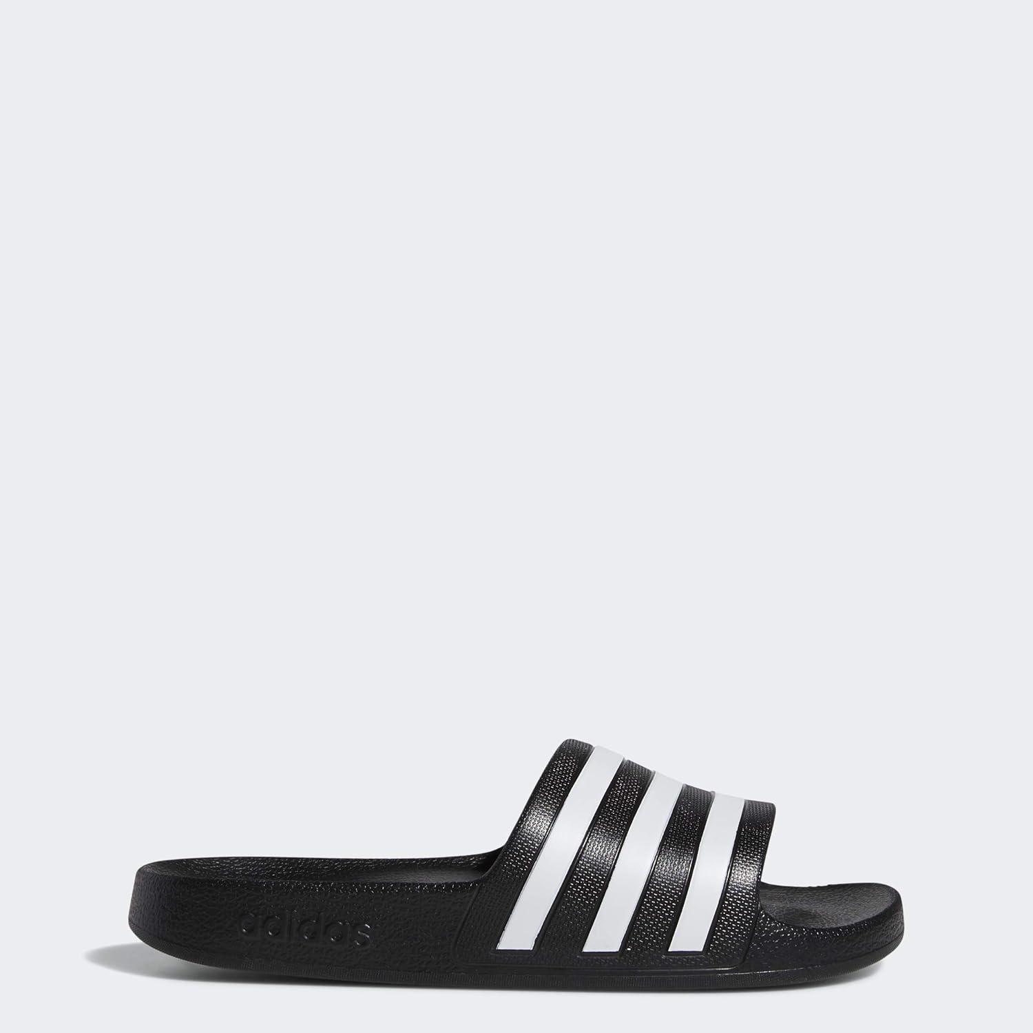 imageadidas Womens Adilette SandalCore BlackWhiteCore Black