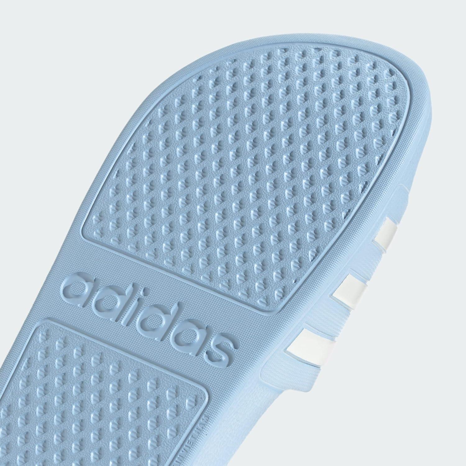 imageadidas Womens Adilette SandalGlow Blue Zero Metalic Zero Metalic