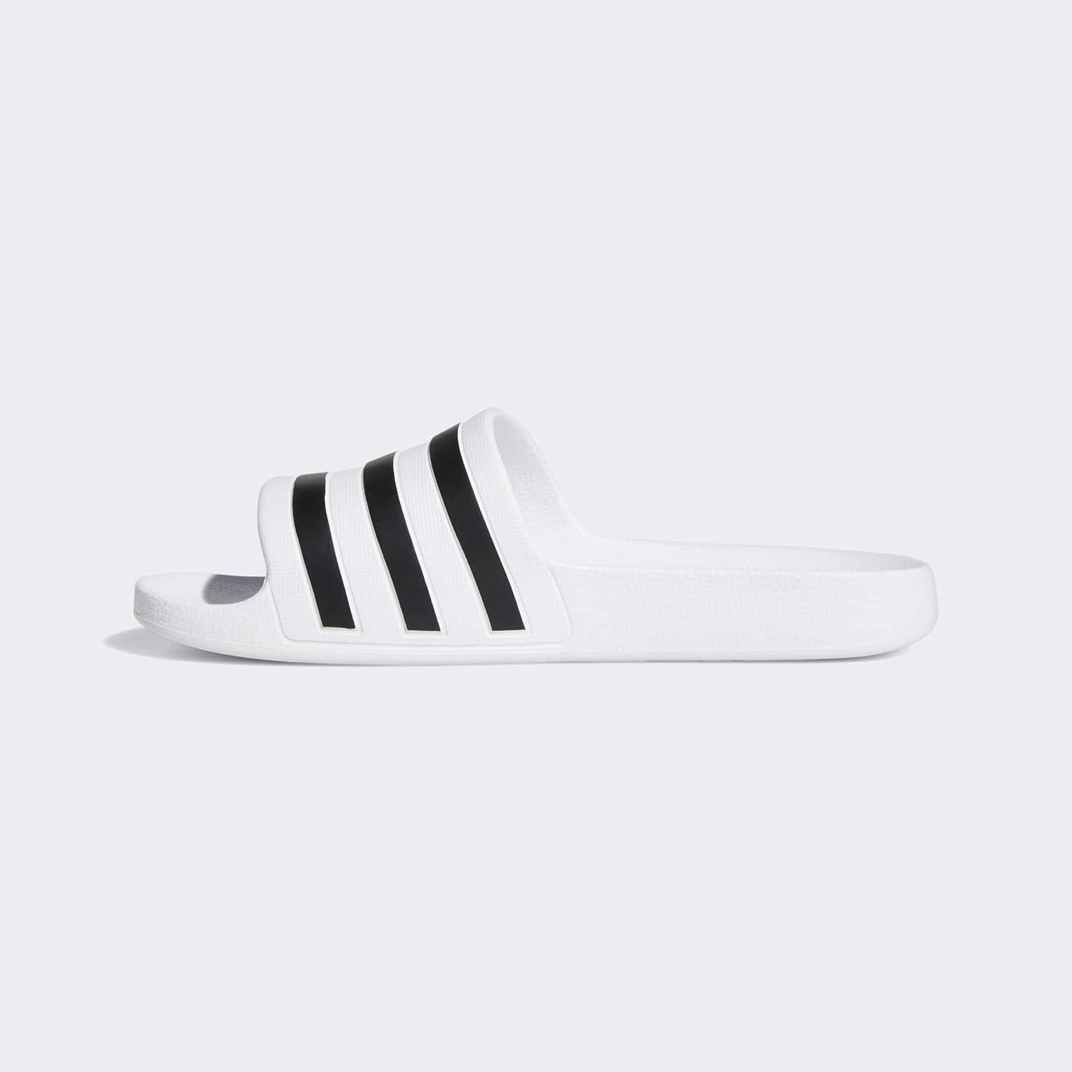 imageadidas Womens Adilette SandalWhite Ftwr White Core Black Ftwr White Ftwr White Core Black Ftwr White