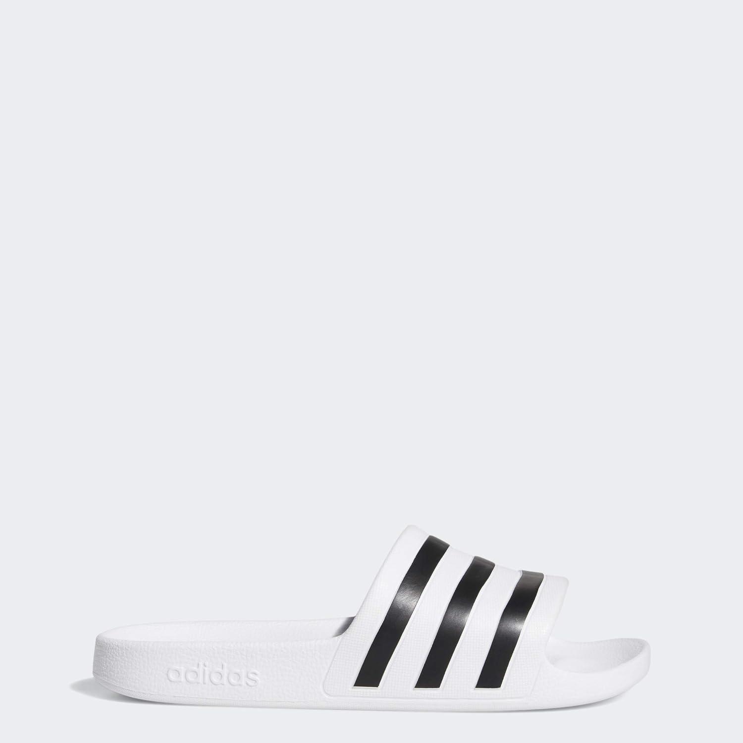 imageadidas Womens Adilette SandalWhite Ftwr White Core Black Ftwr White Ftwr White Core Black Ftwr White
