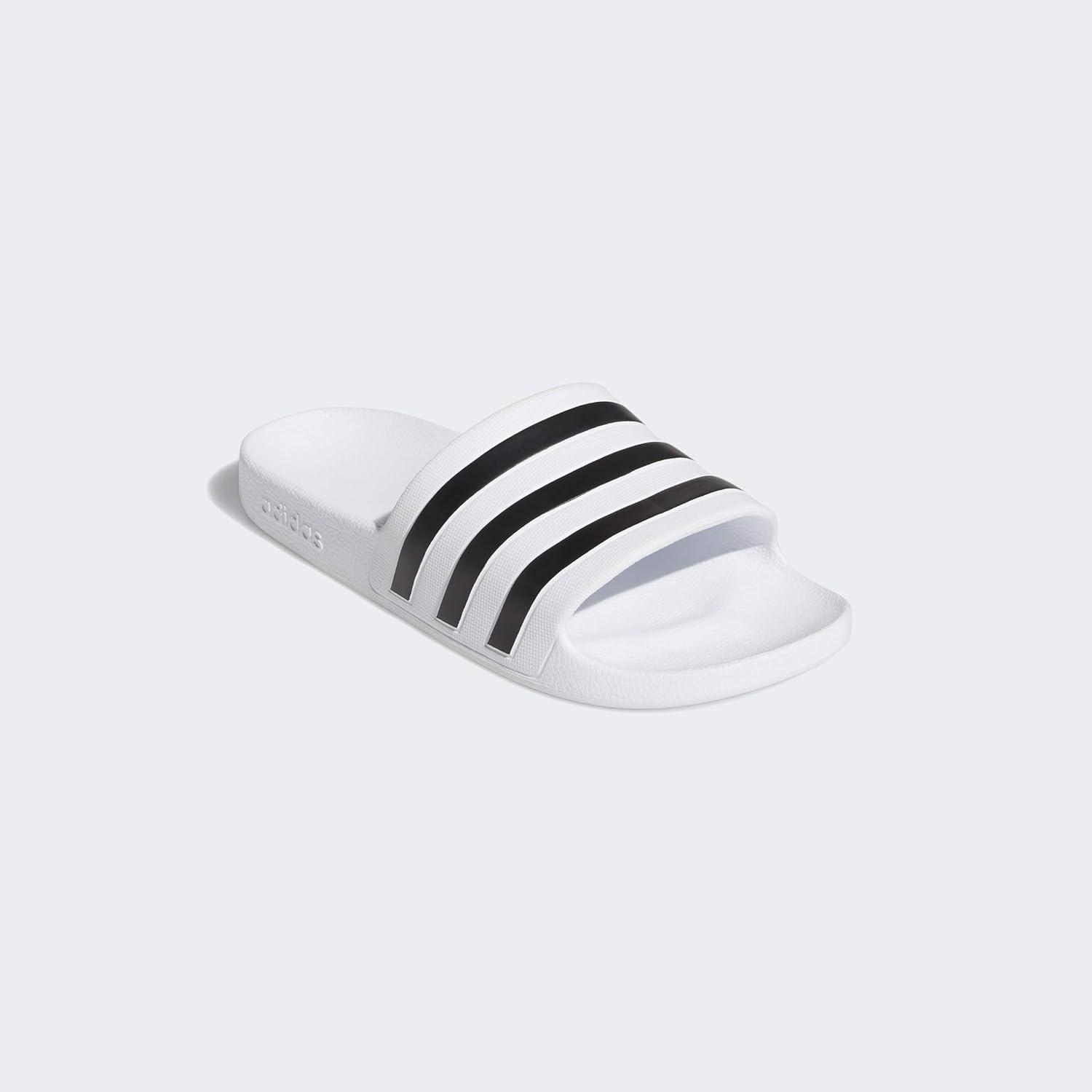 imageadidas Womens Adilette SandalWhite Ftwr White Core Black Ftwr White Ftwr White Core Black Ftwr White