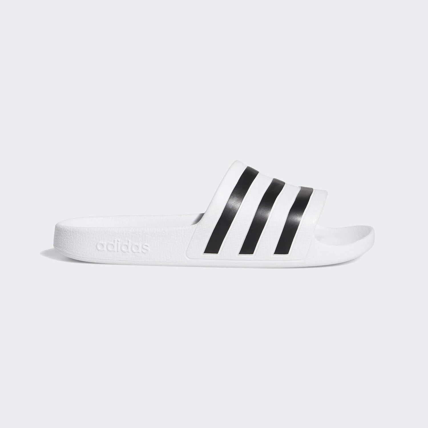 imageadidas Womens Adilette SandalWhite Ftwr White Core Black Ftwr White Ftwr White Core Black Ftwr White