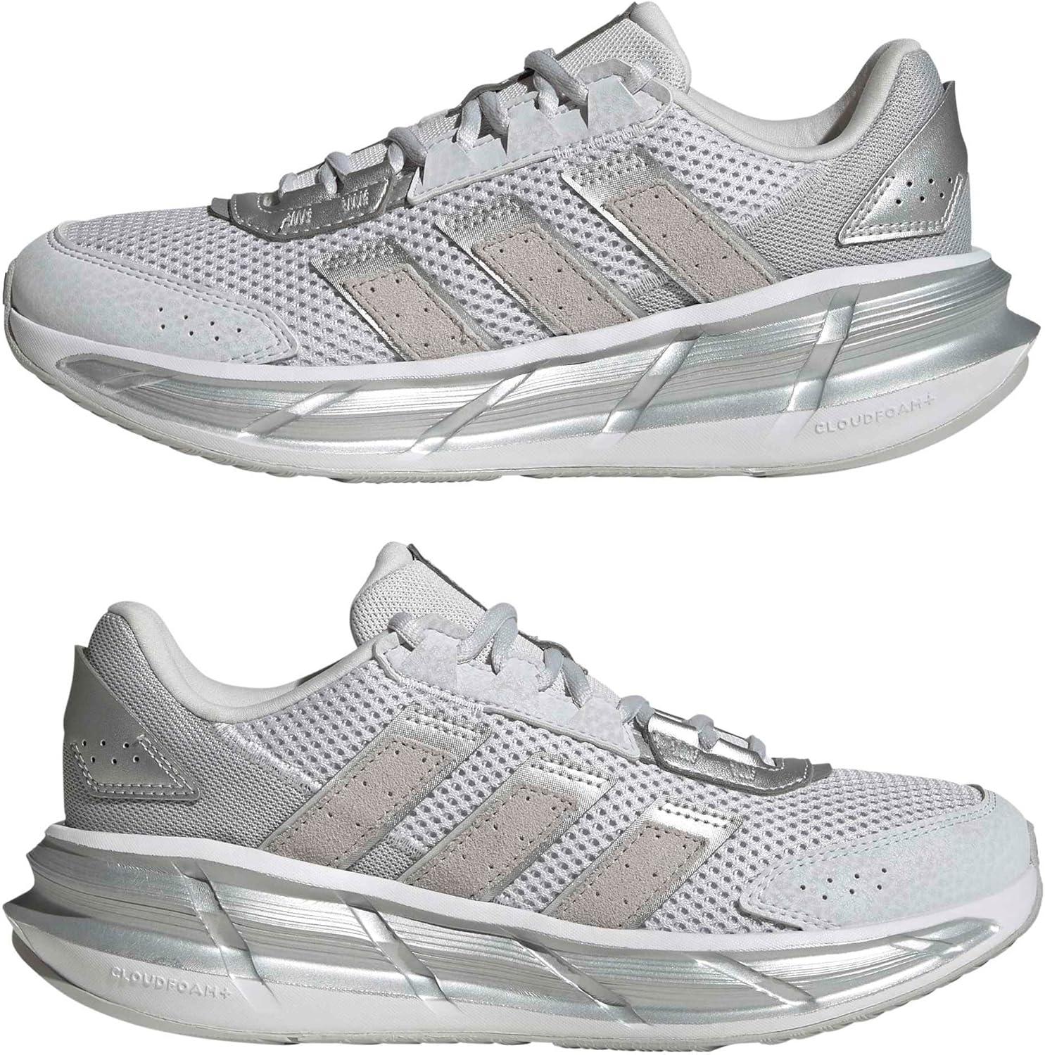 imageadidas Womens Astrastar SneakerDash GreyGreySilver Metallic
