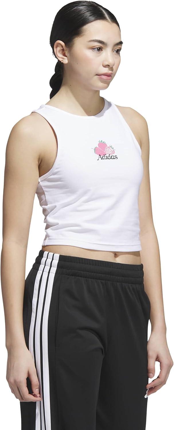 imageadidas Womens Farmers Market Graphic Tank TopWhite