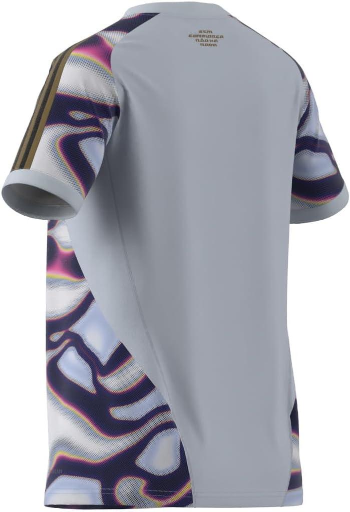 imageadidas Womens Tiro Pride JerseyHalo BluePurple BurstPink Spark