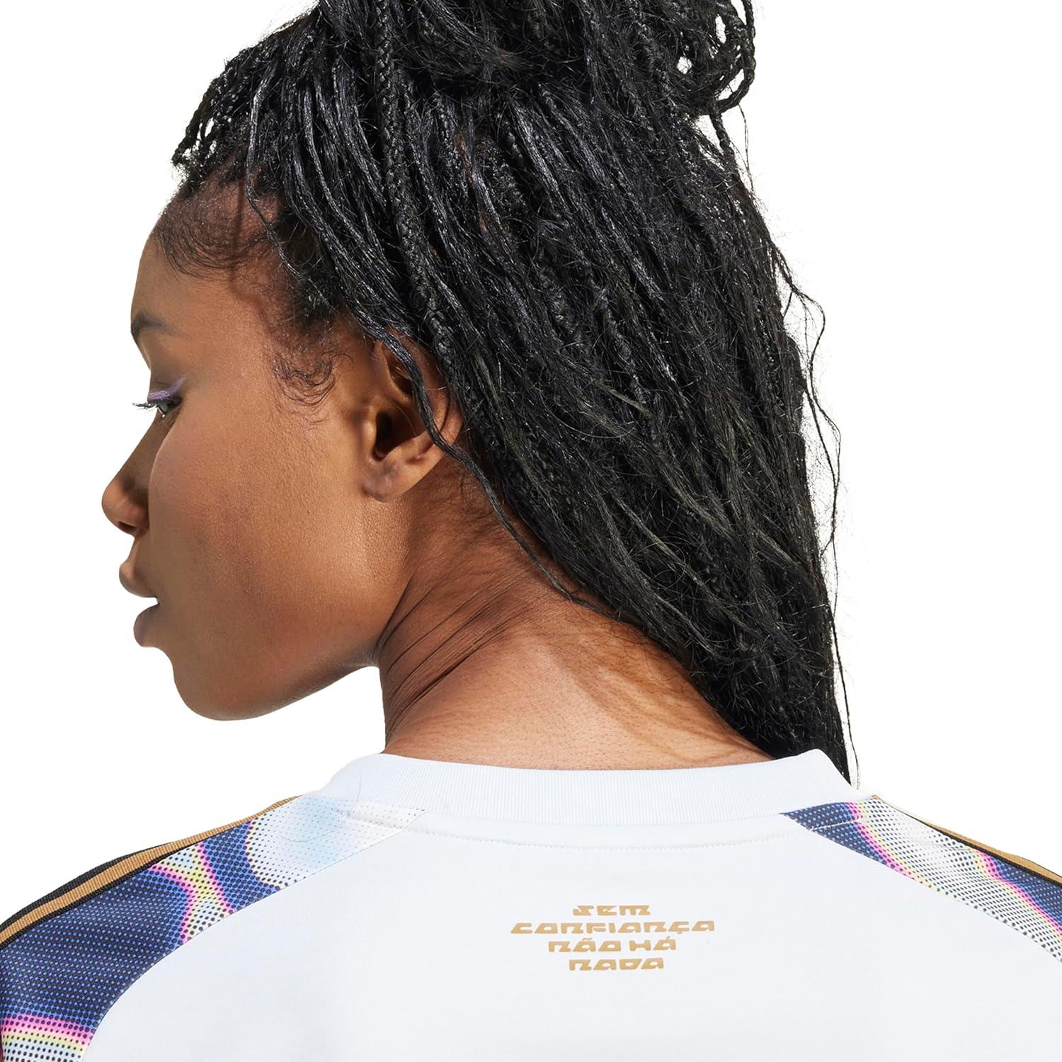 imageadidas Womens Tiro Pride JerseyHalo BluePurple BurstPink Spark