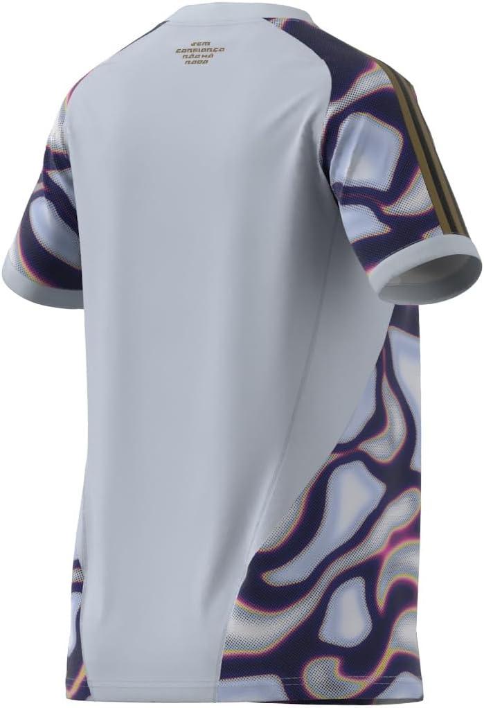 imageadidas Womens Tiro Pride JerseyHalo BluePurple BurstPink Spark