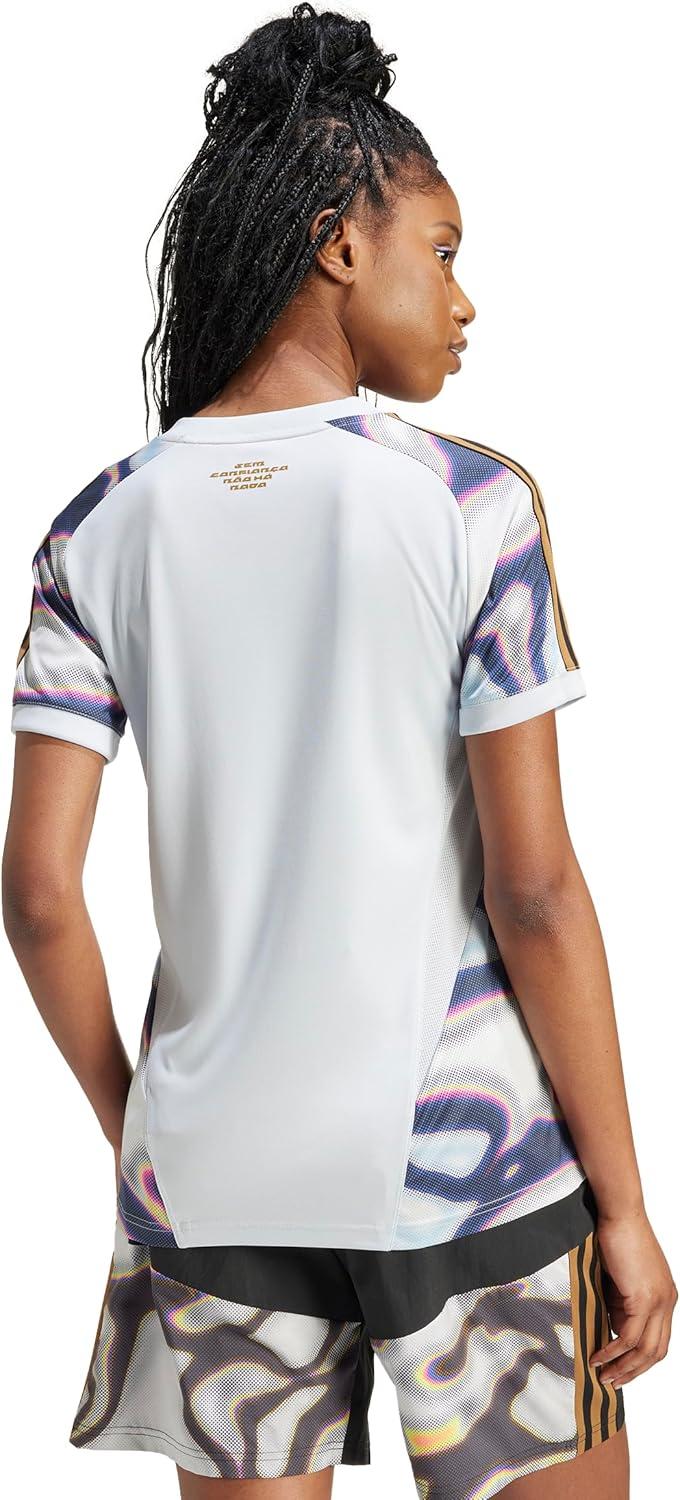 imageadidas Womens Tiro Pride JerseyHalo BluePurple BurstPink Spark