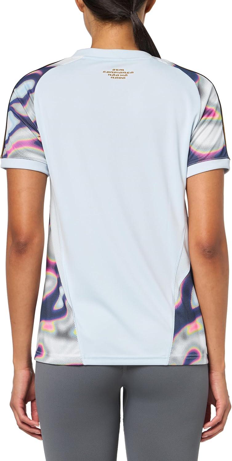 imageadidas Womens Tiro Pride JerseyHalo BluePurple BurstPink Spark