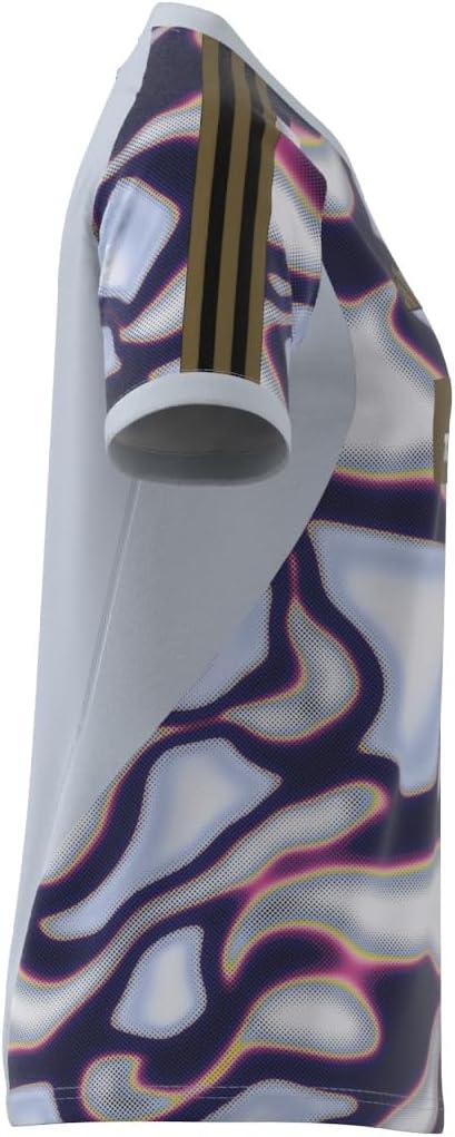 imageadidas Womens Tiro Pride JerseyHalo BluePurple BurstPink Spark