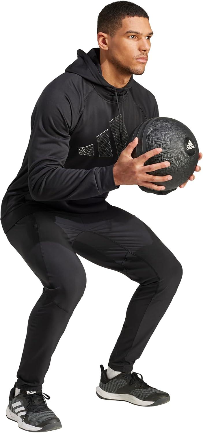 imageadidas mens Game and Go Big Logo Training HoodieBlack