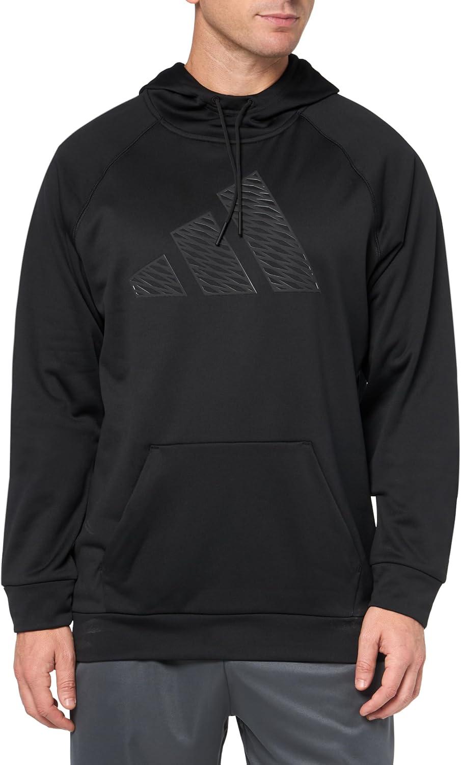 imageadidas mens Game and Go Big Logo Training HoodieBlack