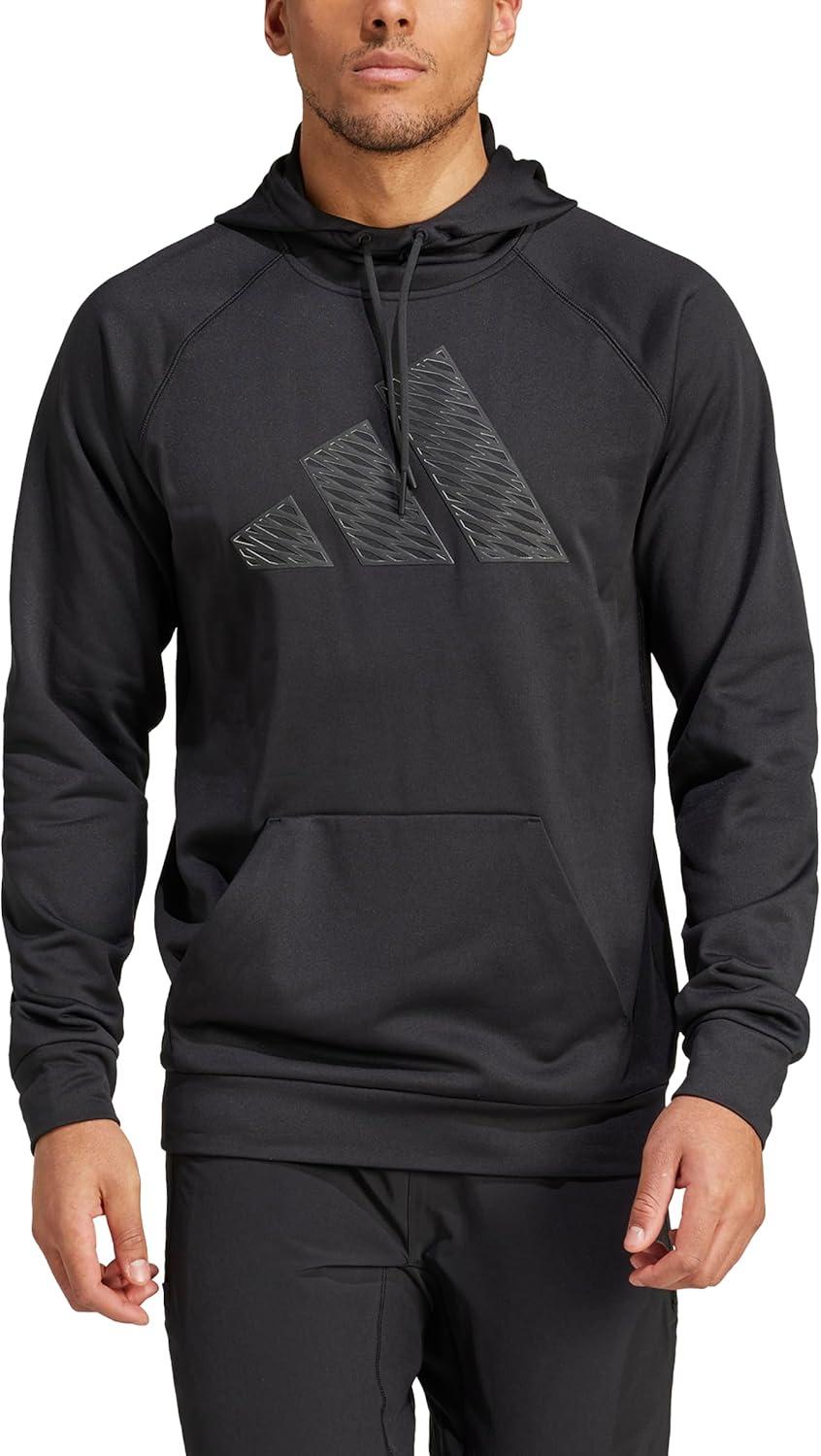 imageadidas mens Game and Go Big Logo Training HoodieBlack