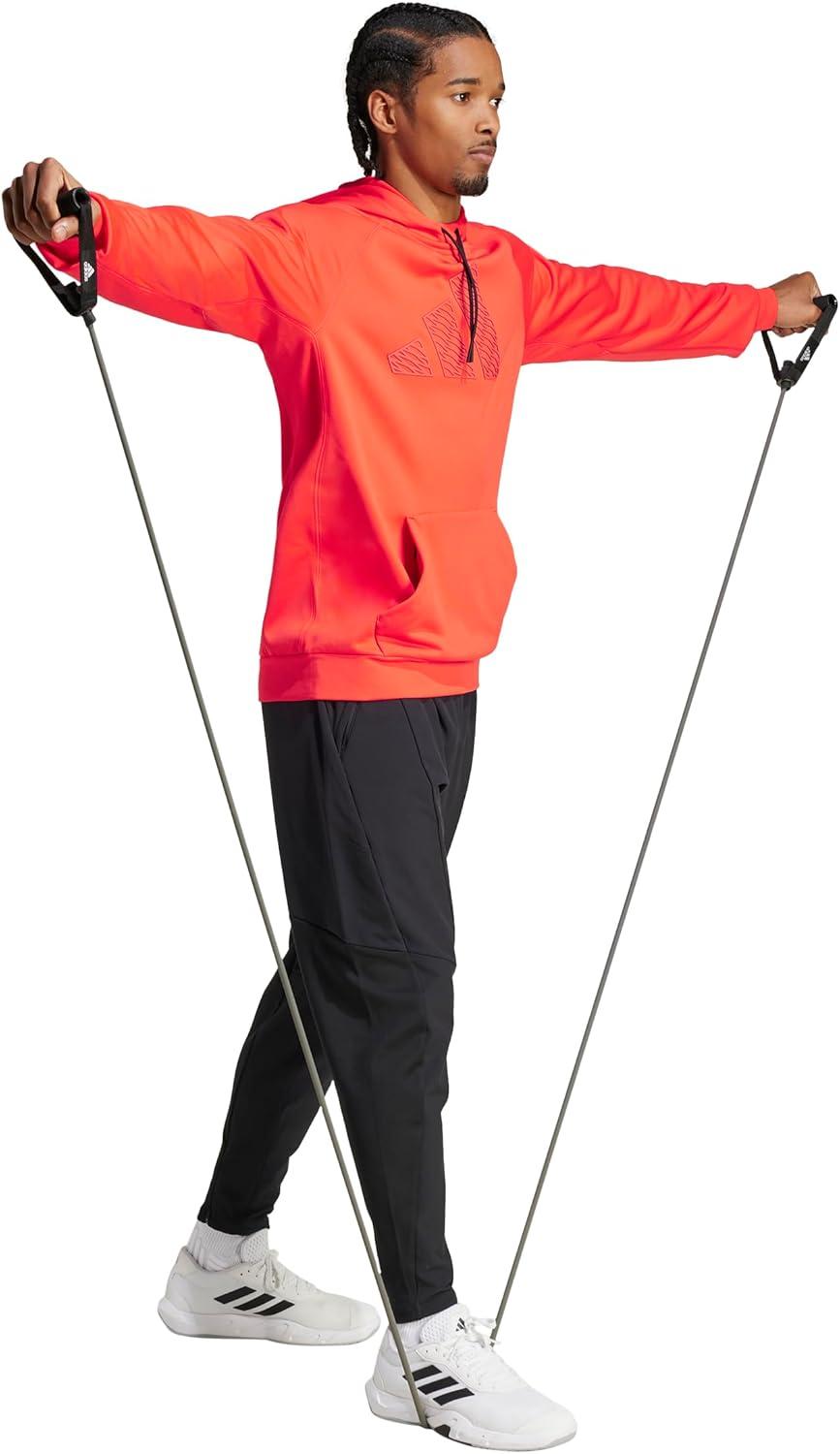 imageadidas mens Game and Go Big Logo Training HoodieBright Red