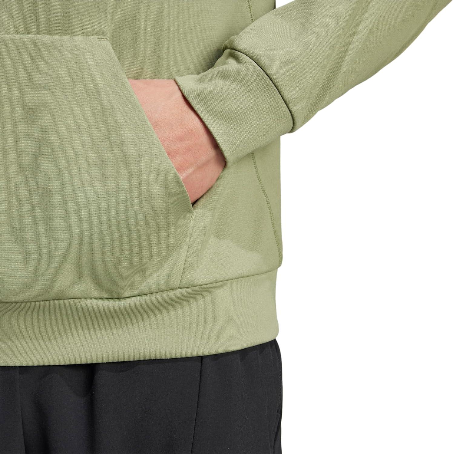 imageadidas mens Game and Go Big Logo Training HoodieTent Green