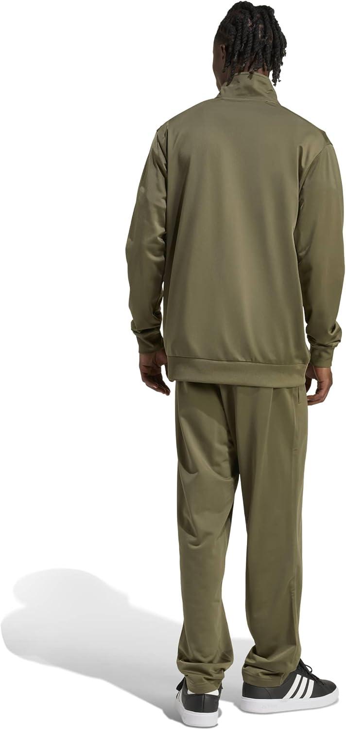 imageadidas mens Train Linear Track SuitOlive Strata