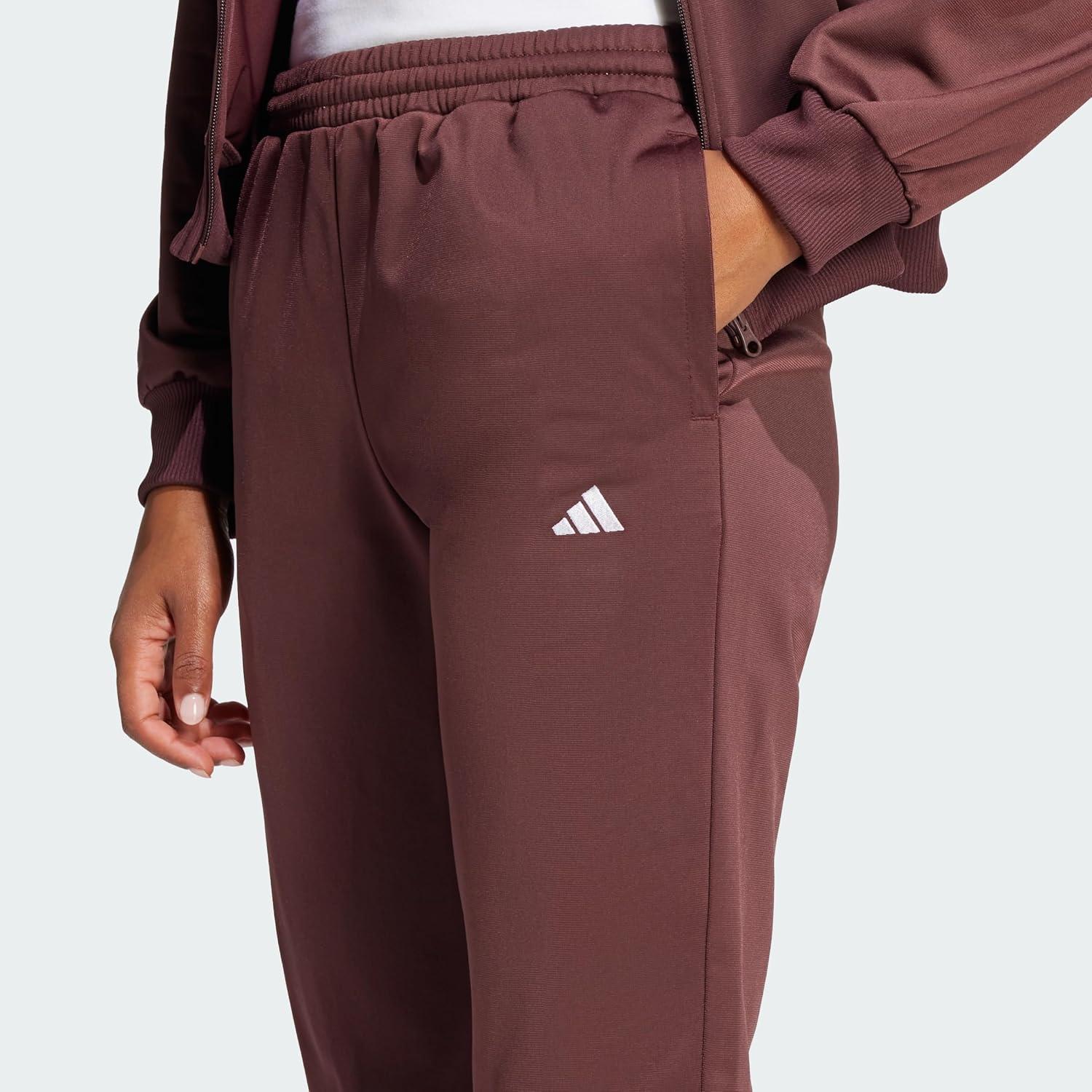 imageadidas womens Essentials Feelcozy Track SuitAurora Ruby