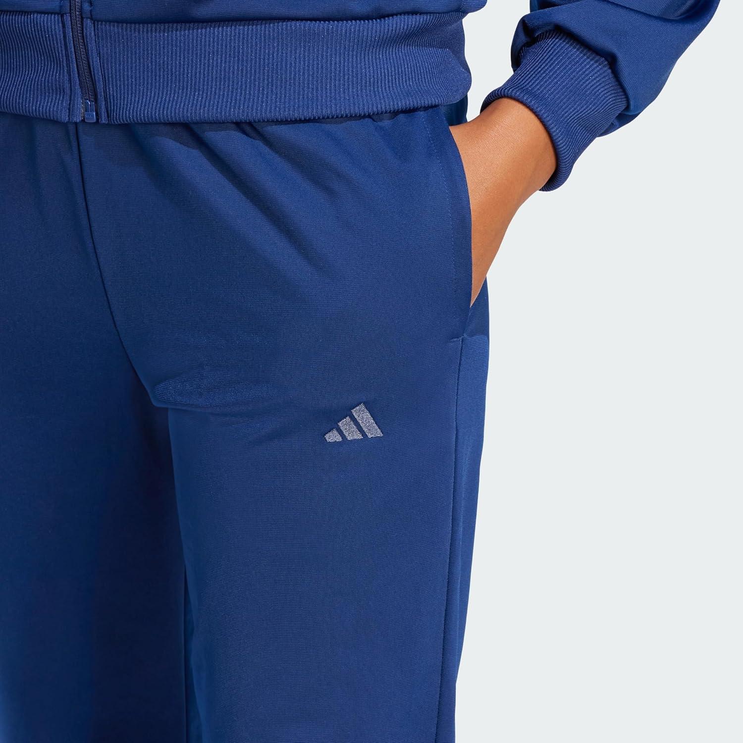 imageadidas womens Essentials Feelcozy Track SuitDark Blue