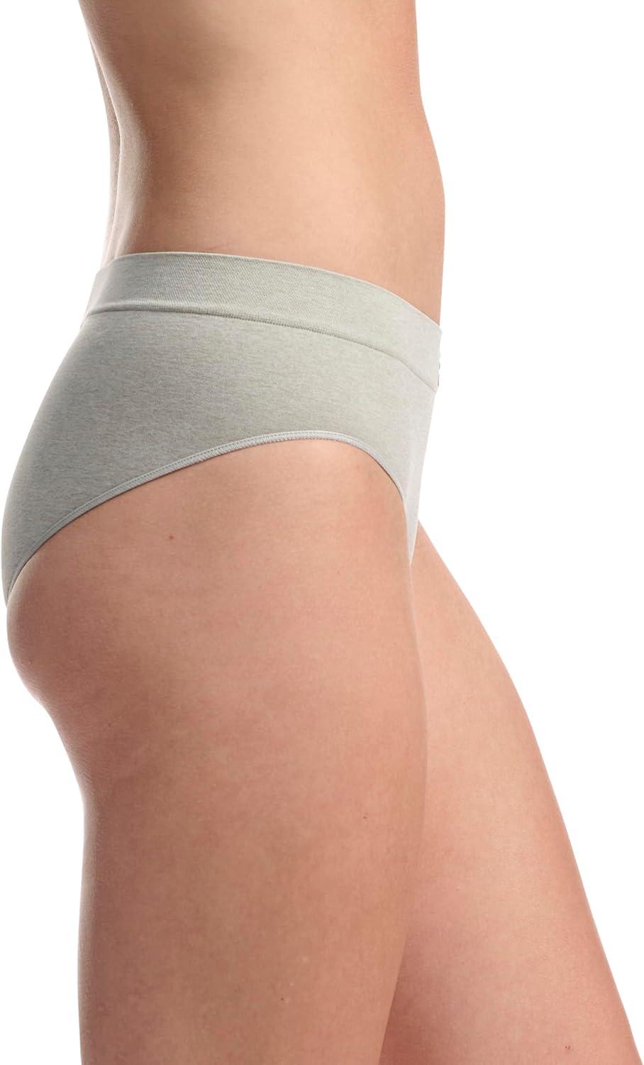 imageadidas womens Seamless Brief Panties 3packBlue JacquardMahoganyNight Indigo