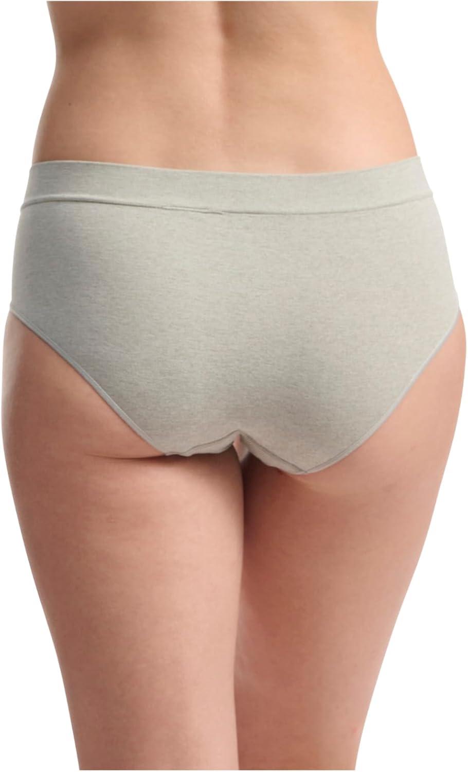 imageadidas womens Seamless Brief Panties 3packSilver VioletHeather GreySilver Green