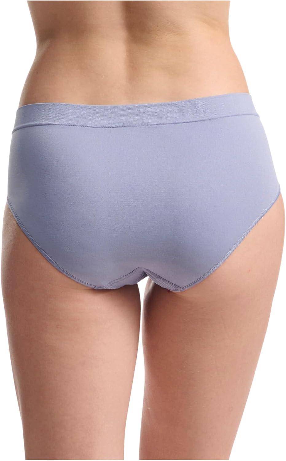 imageadidas womens Seamless Brief Panties 3packSilver VioletHeather GreySilver Green