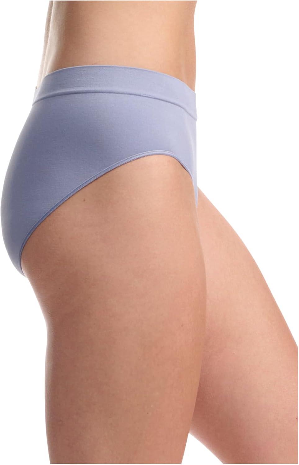 imageadidas womens Seamless Brief Panties 3packSilver VioletHeather GreySilver Green