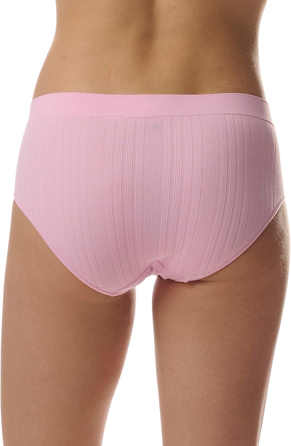 imageadidas womens Seamless Brief Panties 3packWonder PinkWhiteViolet Tone