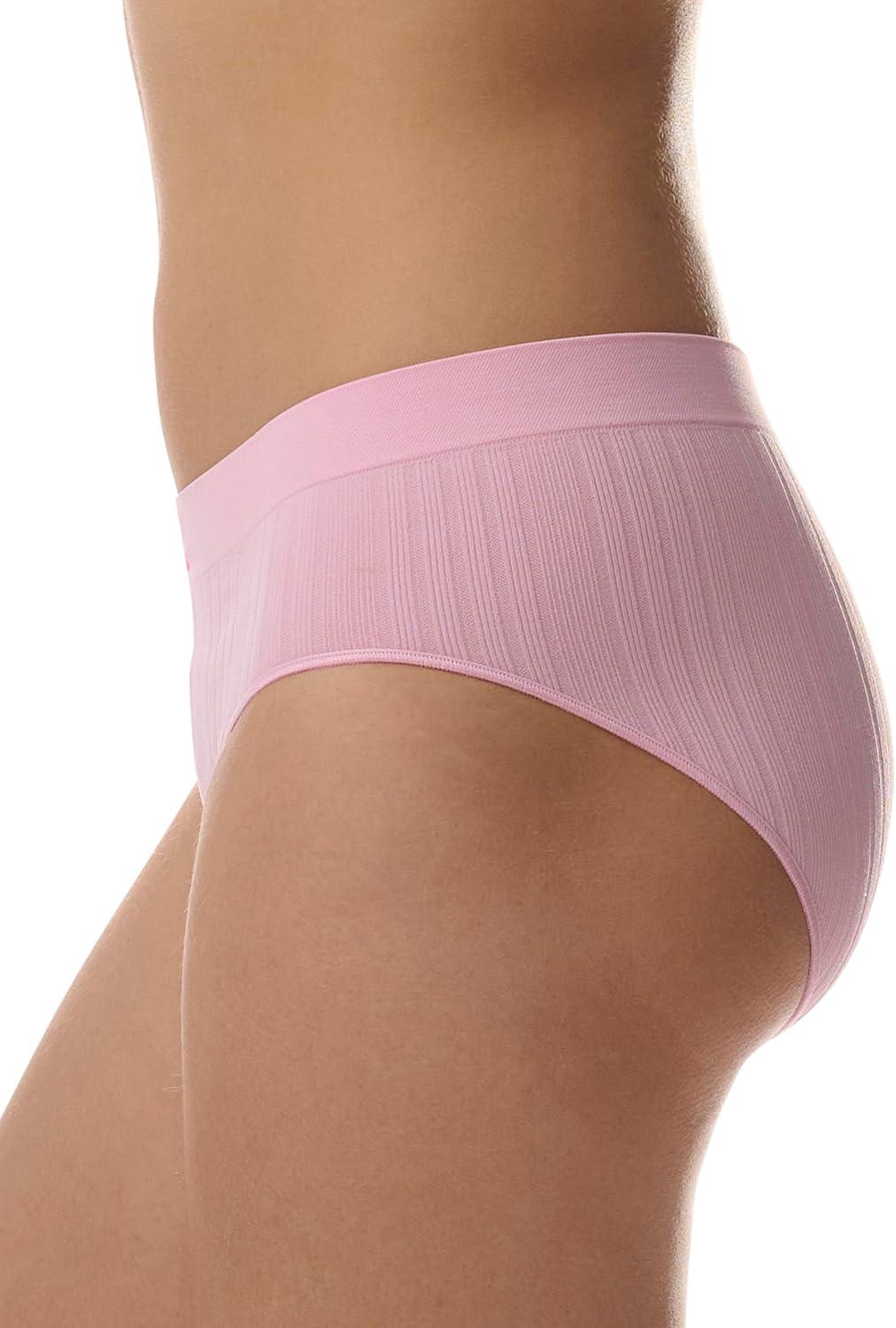 imageadidas womens Seamless Brief Panties 3packWonder PinkWhiteViolet Tone