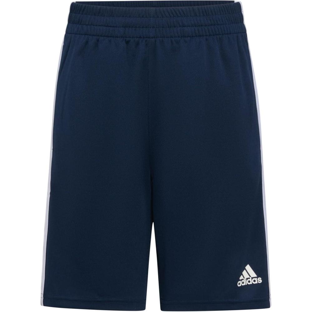 imageadidas Boys Classic 3Stripes ShortsCollegiate Navy