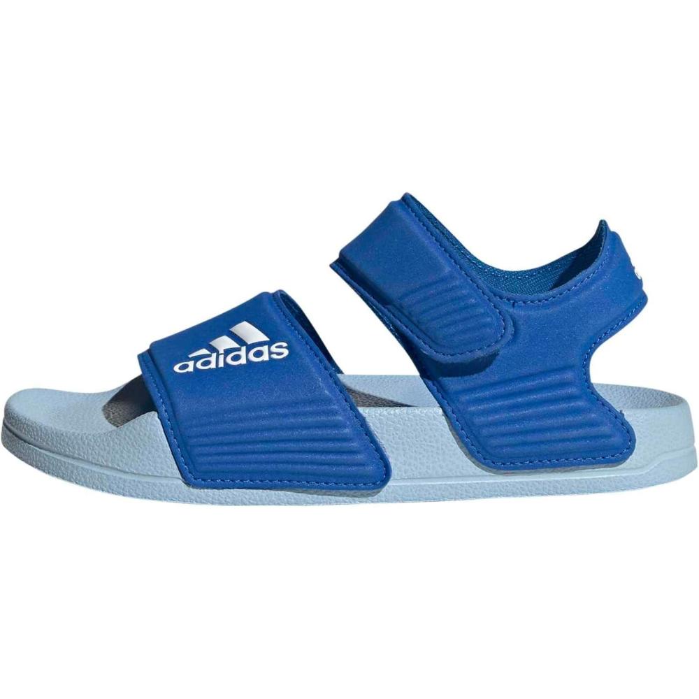 imageadidas Kids Adilette Slide SandalsBright RoyalWhiteClear Sky
