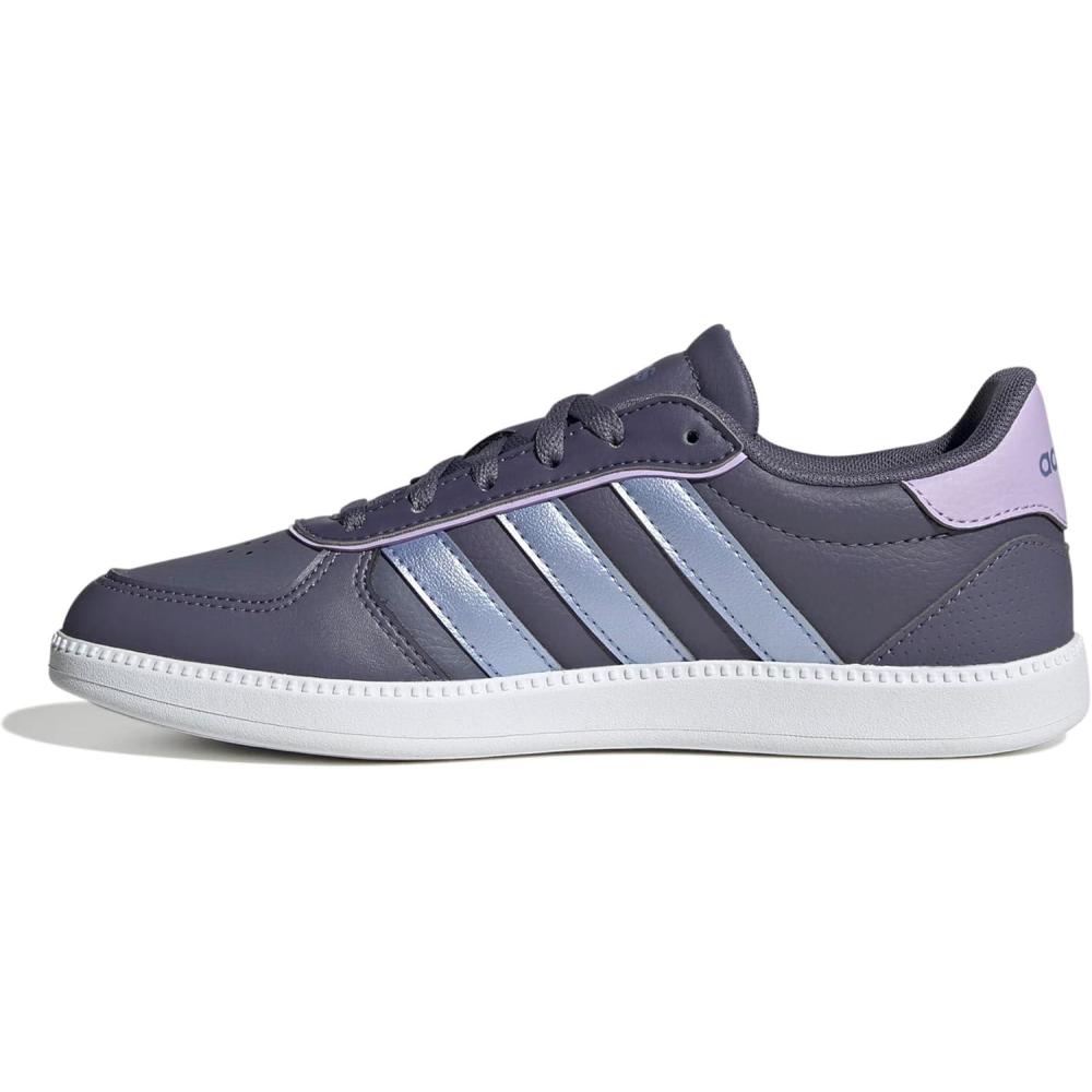 imageadidas Kids Breaknet Sleek ShoesPreloved VioletBlue Spark MetPowder Plum