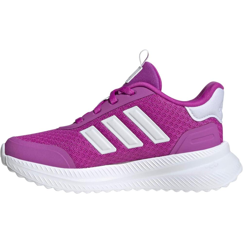 imageadidas Kids XPLR Path Elastic Lace ampamp Strap ShoesFlash PinkWhiteFlash Pink