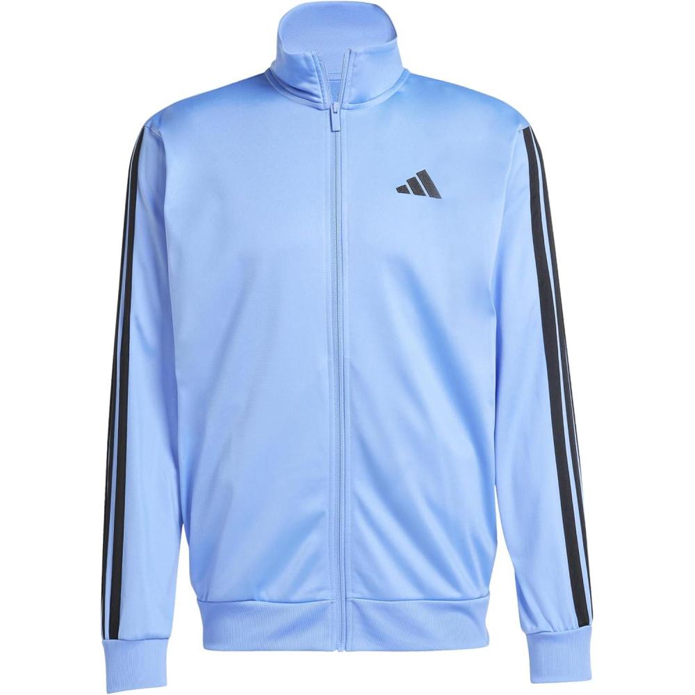 imageadidas Mens 3Stripes Tricot Track TopBlue Fusion
